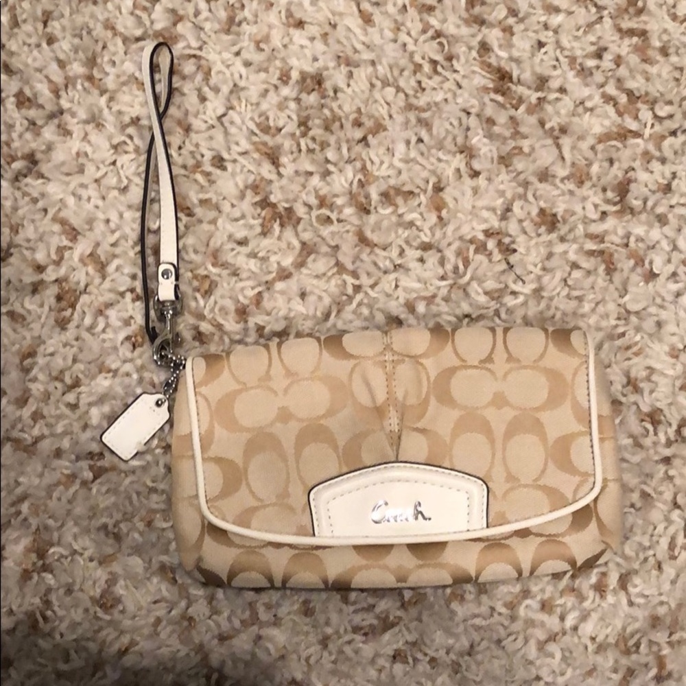 Coach wristlet